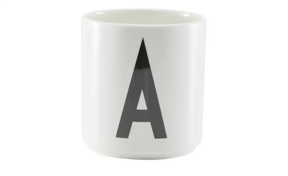 DESIGN LETTERS Buchstabenbecher, Frontansicht