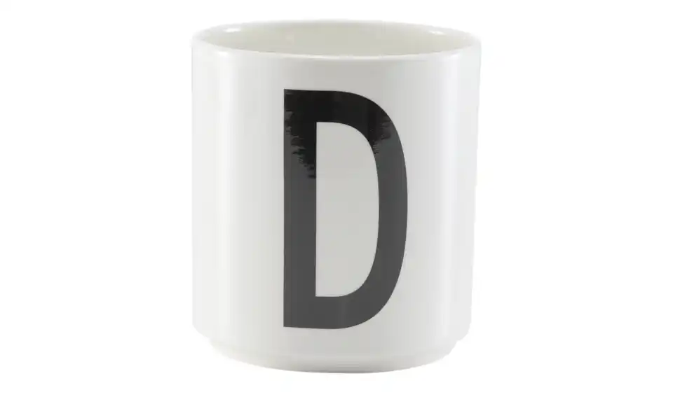DESIGN LETTERS Buchstabenbecher, Frontansicht