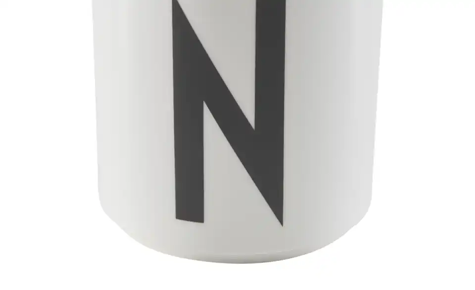 DESIGN LETTERS Buchstabenbecher, Detailansicht