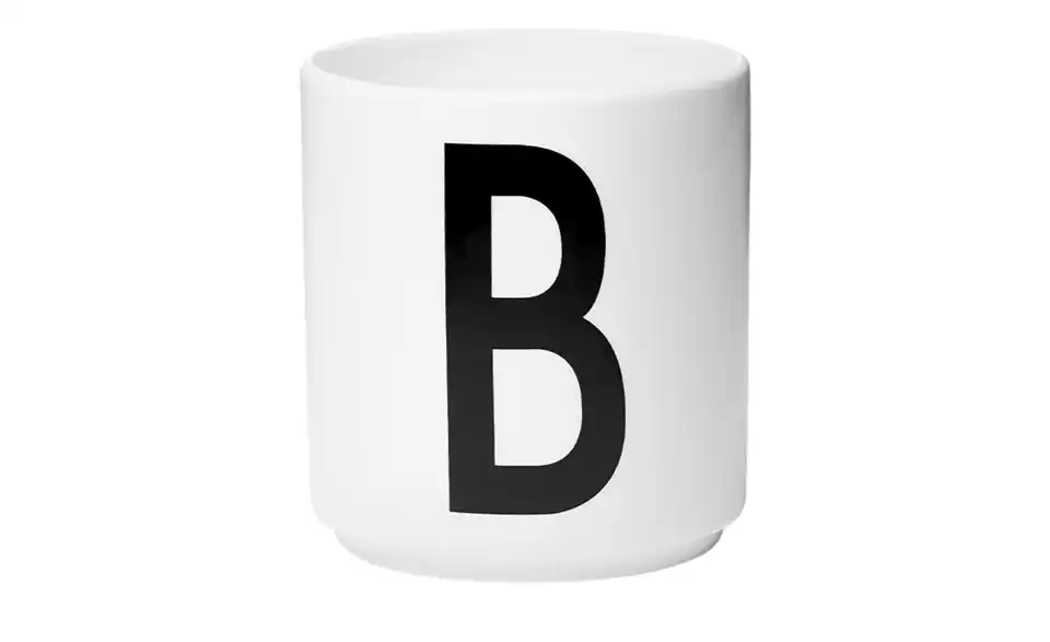 DESIGN LETTERS Buchstabenbecher, Frontansicht