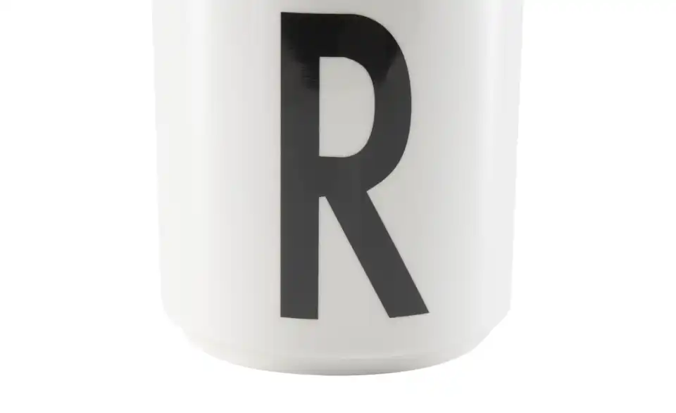 DESIGN LETTERS Buchstabenbecher, Detailansicht