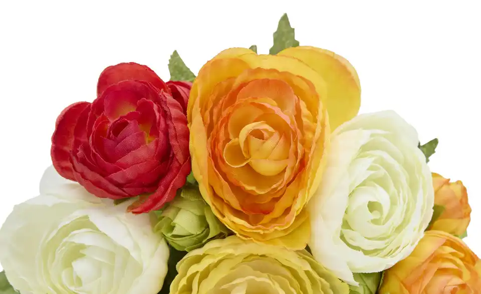 Strauß Ranunkeln, Detailansicht