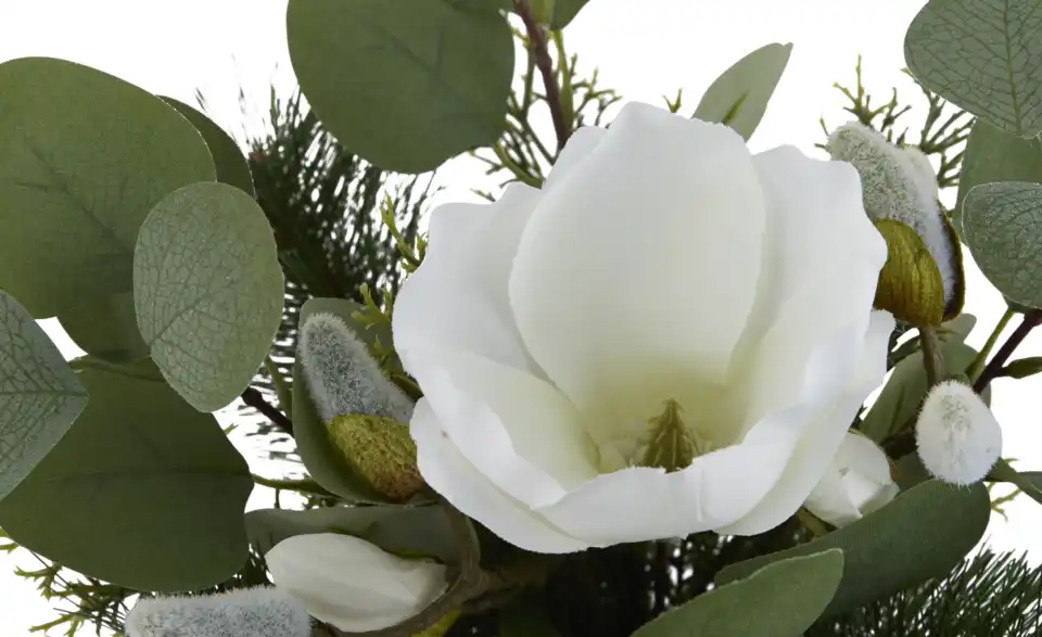 Magnolienstrauß, Detailansicht