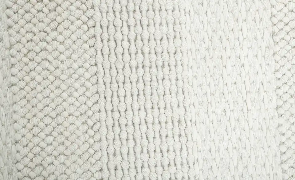 Handwebteppich, Detailansicht