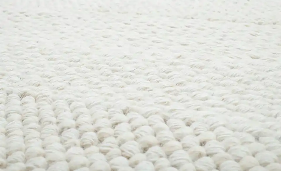 Handwebteppich, Detailansicht