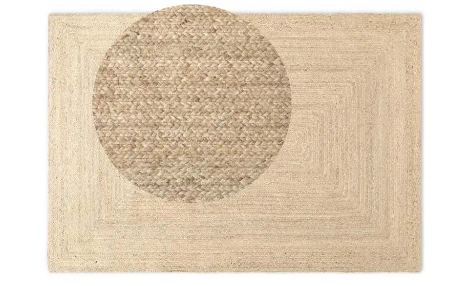 Hanse Home Juteteppich, Stoffstruktur
