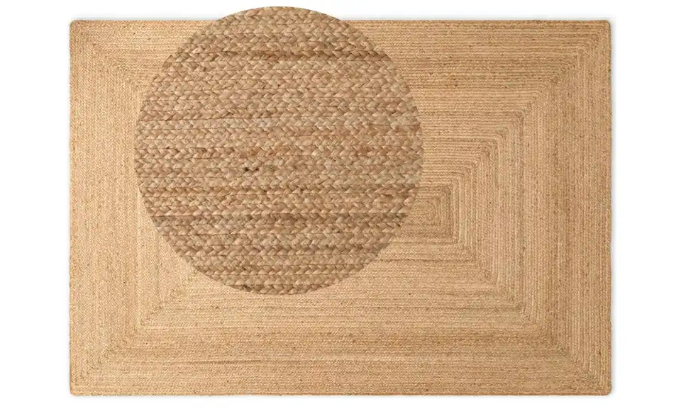 Hanse Home Juteteppich, Stoffstruktur