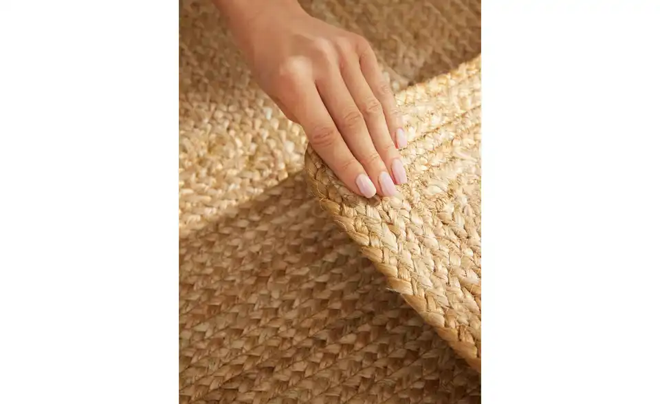 Hanse Home Juteteppich, Detailansicht