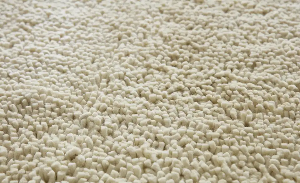 Handweb-Teppich, Detailansicht