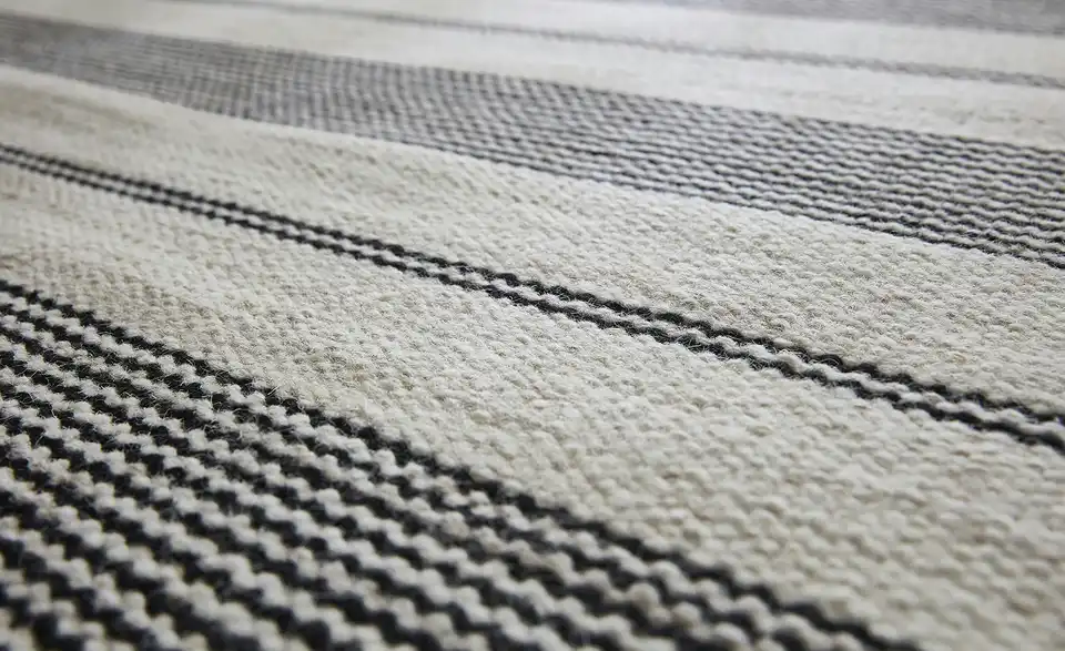 Kelim-Teppich, Detailansicht