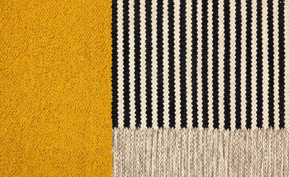 Kelim-Teppich, Detailansicht