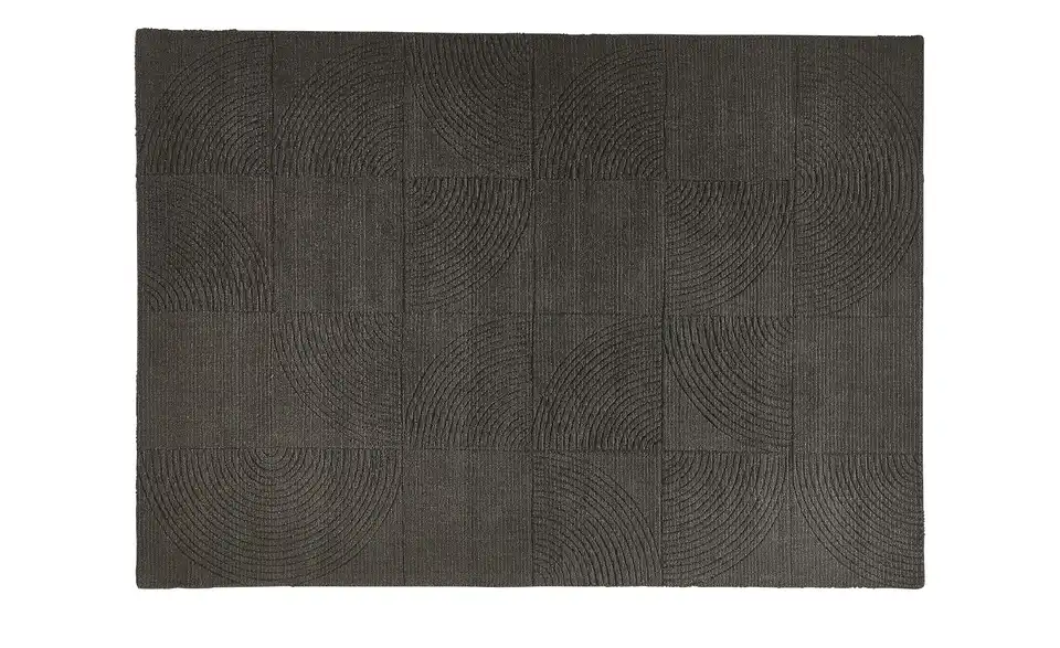 Handweb-Teppich, Frontansicht