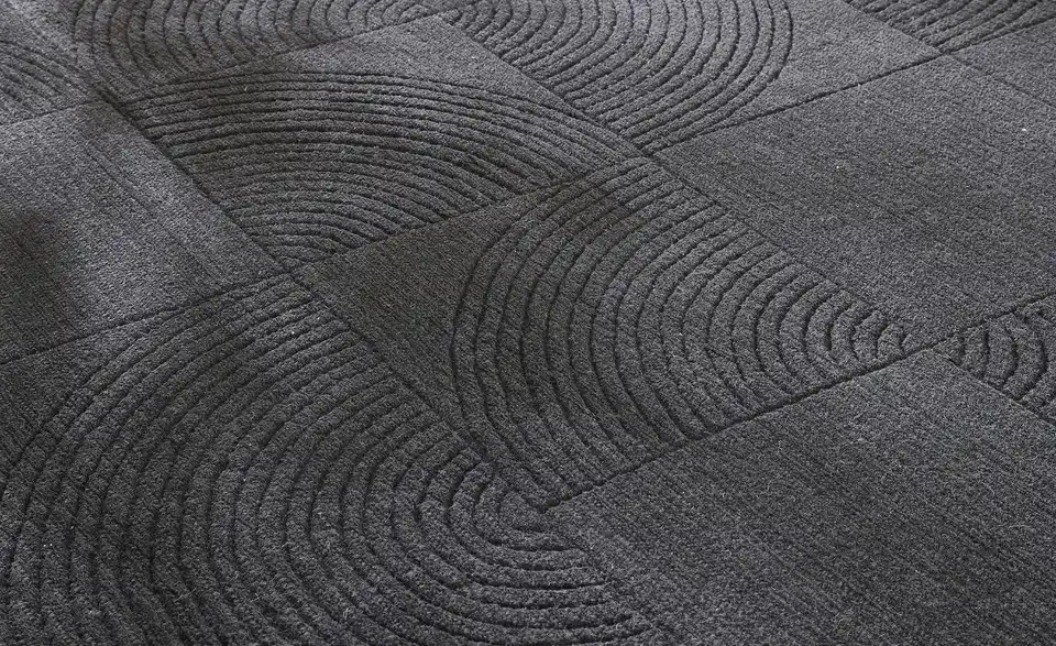 Handweb-Teppich, Detailansicht