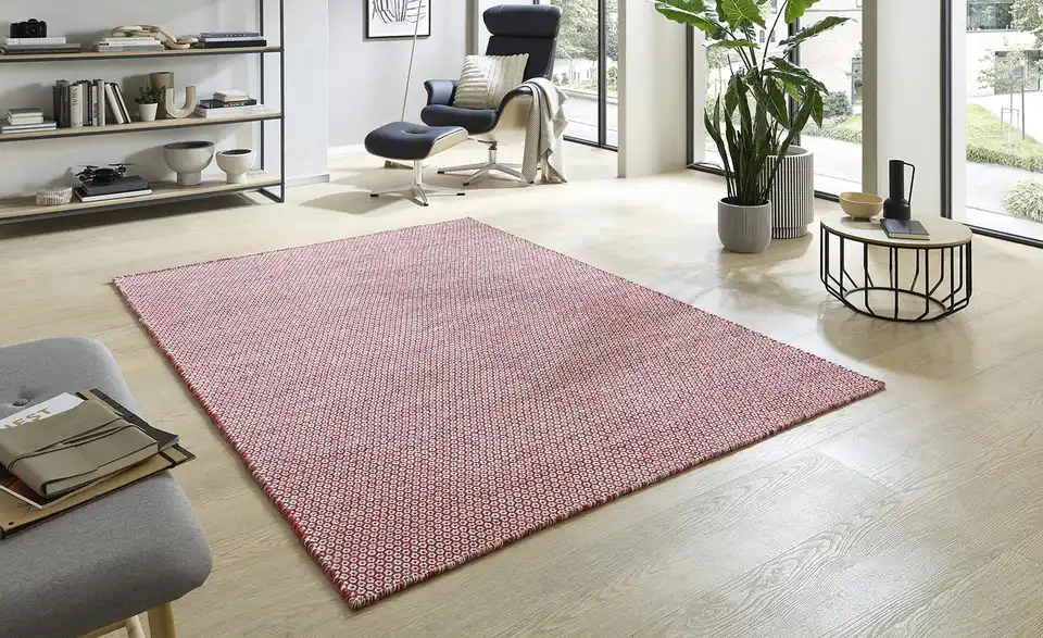 Kelim-Teppich, in Wohnsituation