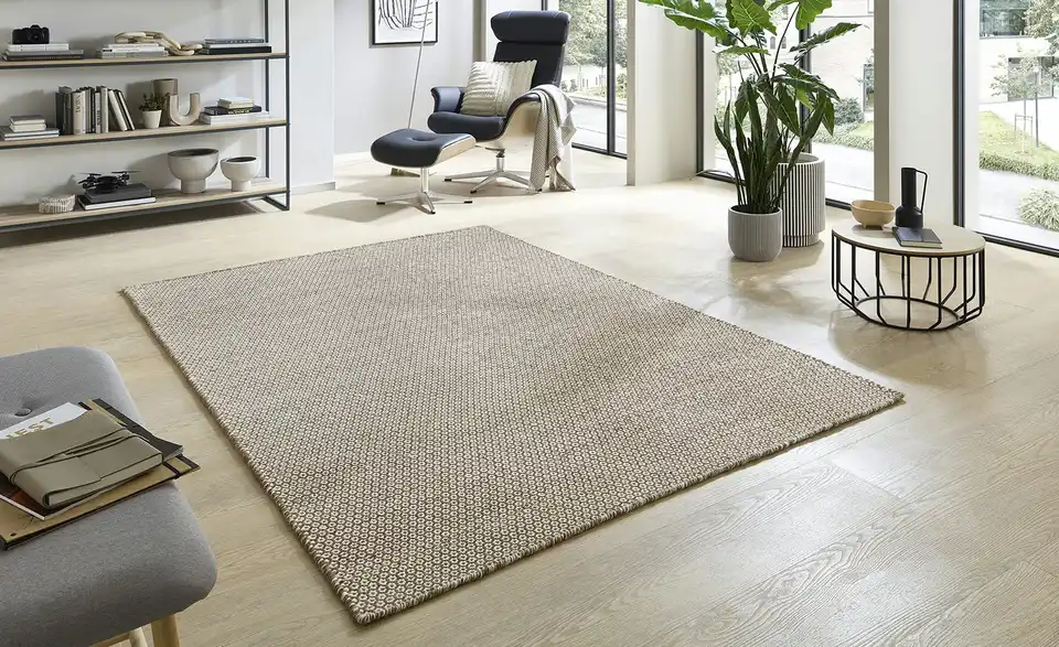 Kelim-Teppich, in Wohnsituation