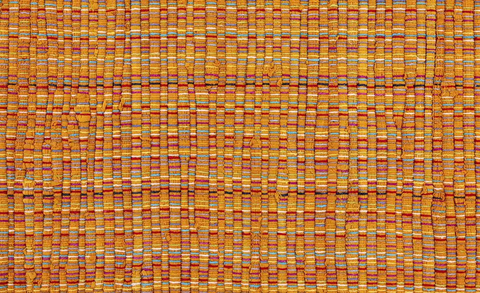 Kelim-Teppich, Detailansicht