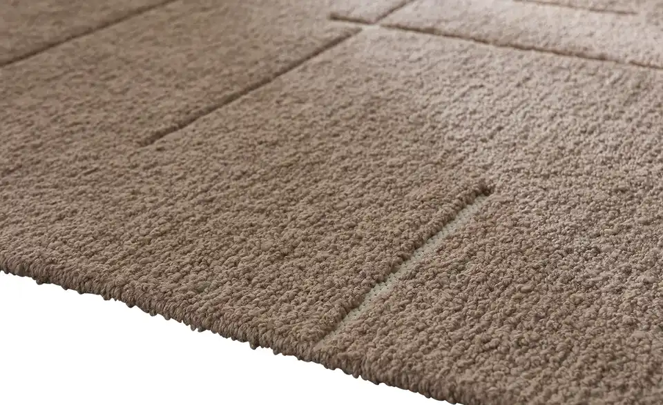 Handweb-Teppich, Detailansicht