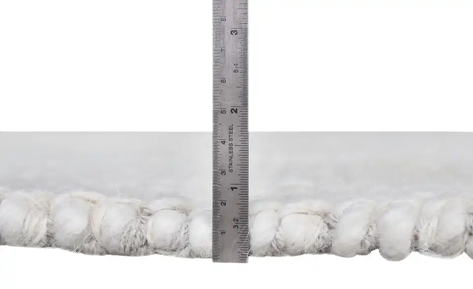 como Handweb-Teppich, Detailansicht