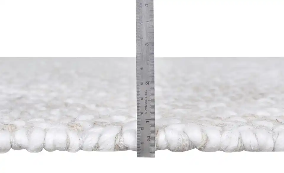 como Handweb-Teppich, Detailansicht