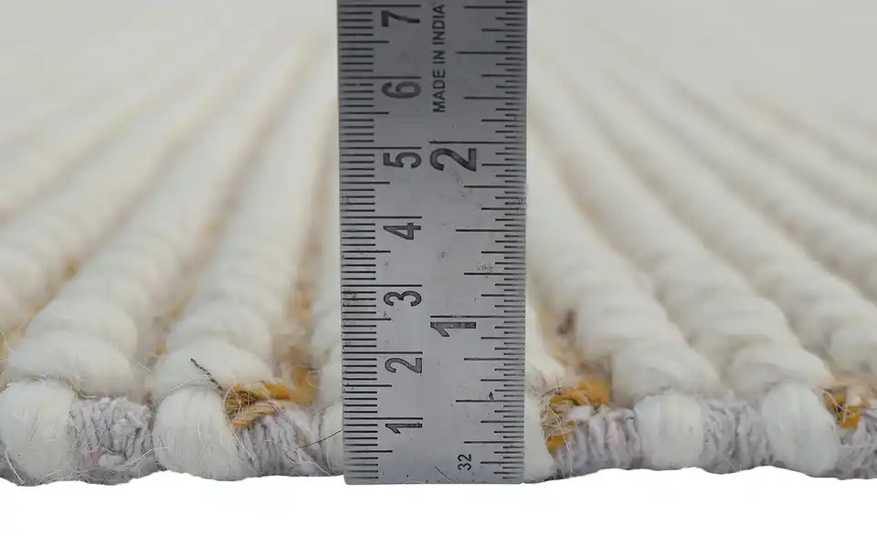 como Handweber-Teppich, Detailansicht