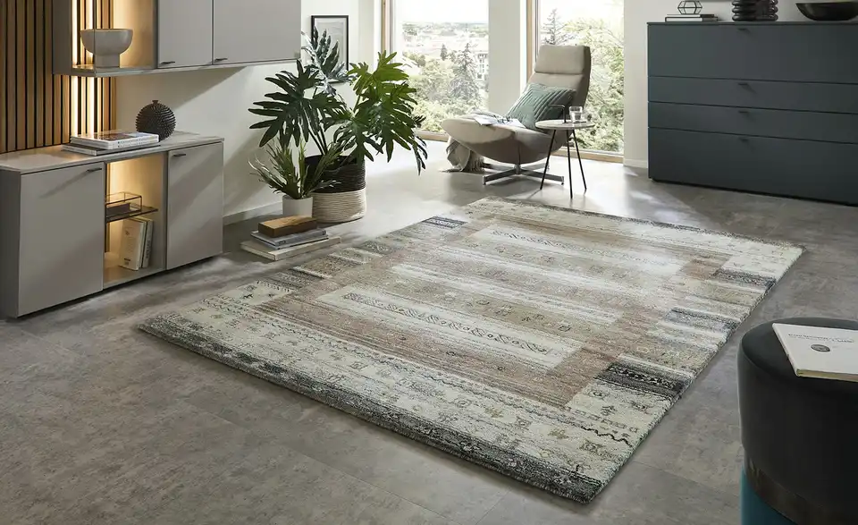 Kurzflorteppich, in Wohnsituation