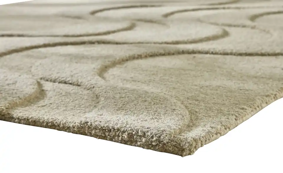 Handtuft-Teppich, Detailansicht