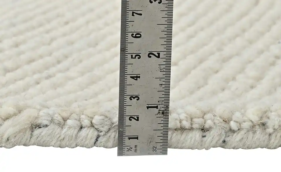 como Handtuft-Teppich, Detailansicht