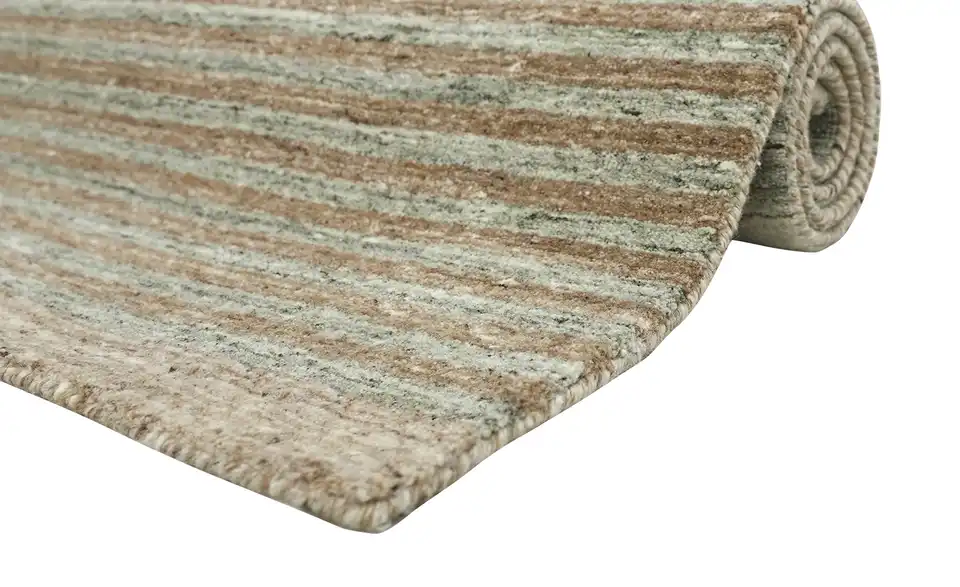 Handtuft-Teppich, Detailansicht