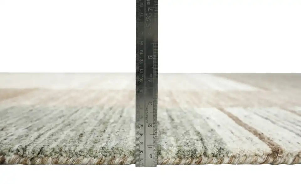 Handtuft-Teppich, Detailansicht