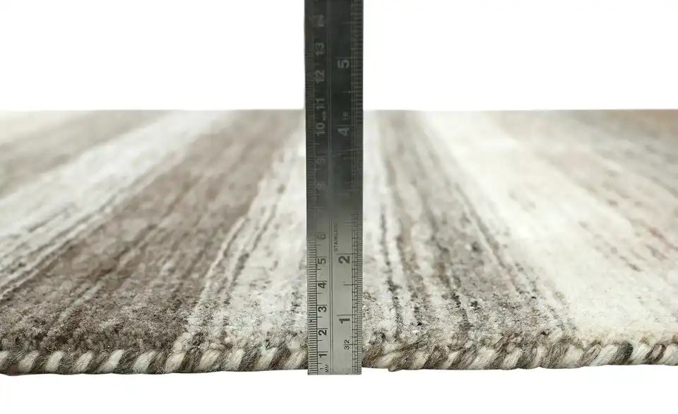 Handtuft-Teppich, Detailansicht