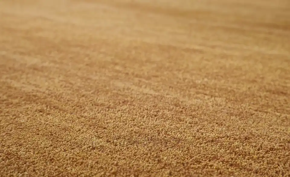 Handtuft-Teppich, Detailansicht