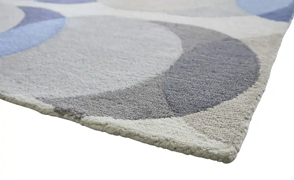 Handtuft-Teppich, Detailansicht