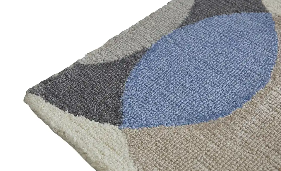 Handtuft-Teppich, Detailansicht