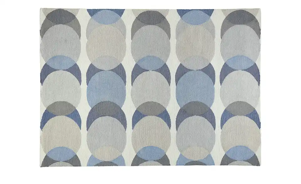 Handtuft-Teppich, Frontansicht