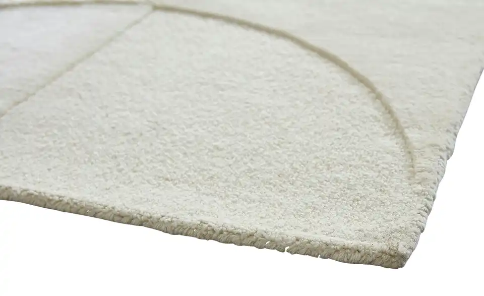 Handtuft-Teppich, Detailansicht