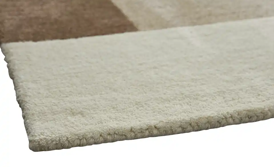 Handtuft-Teppich, Detailansicht