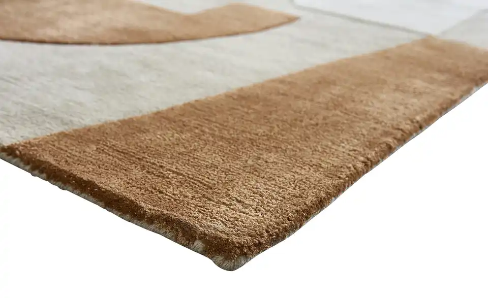 Handtuft-Teppich, Detailansicht