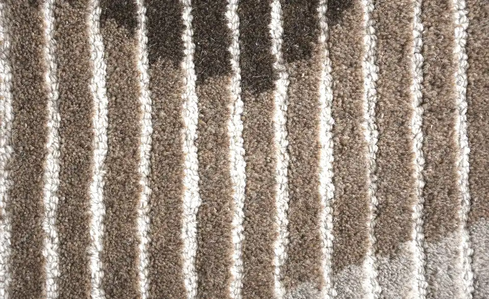 como Handtuft-Teppich, Detailansicht