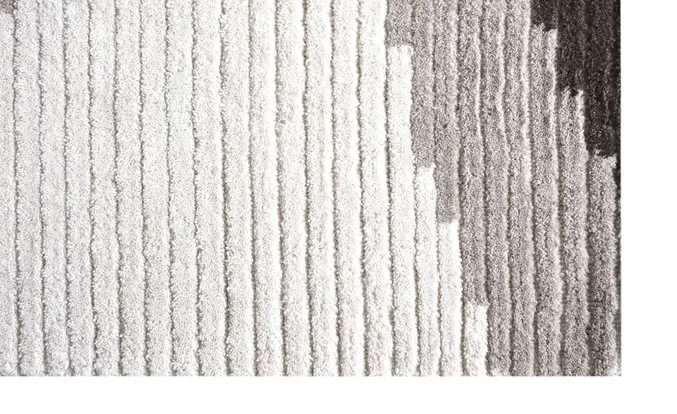 como Handtuft-Teppich, Detailansicht