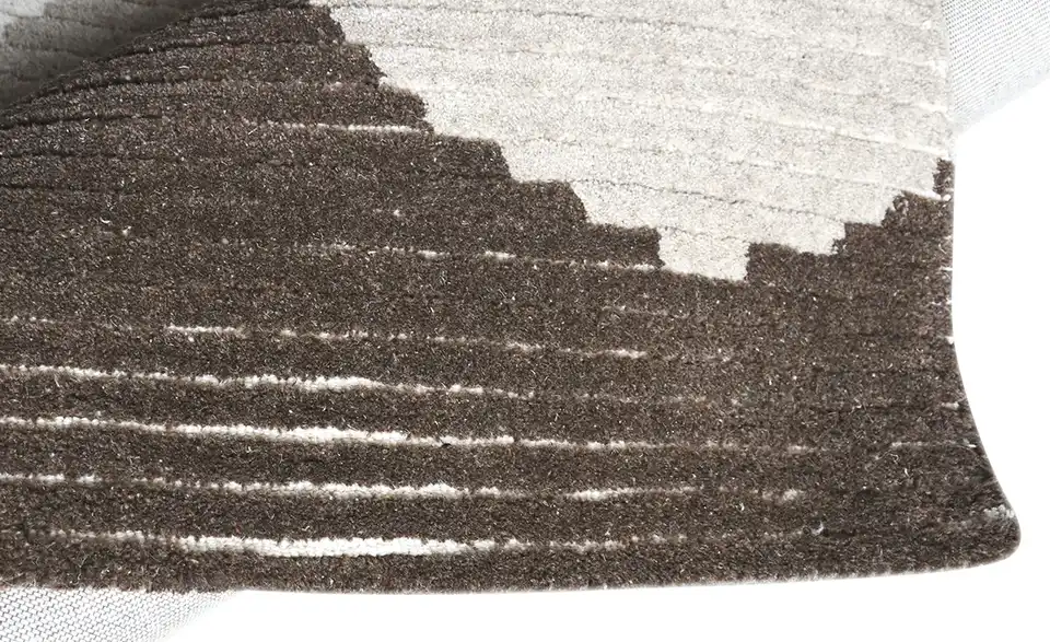 como Handtuft-Teppich, Detailansicht