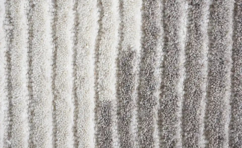 como Handtuft-Teppich, Detailansicht