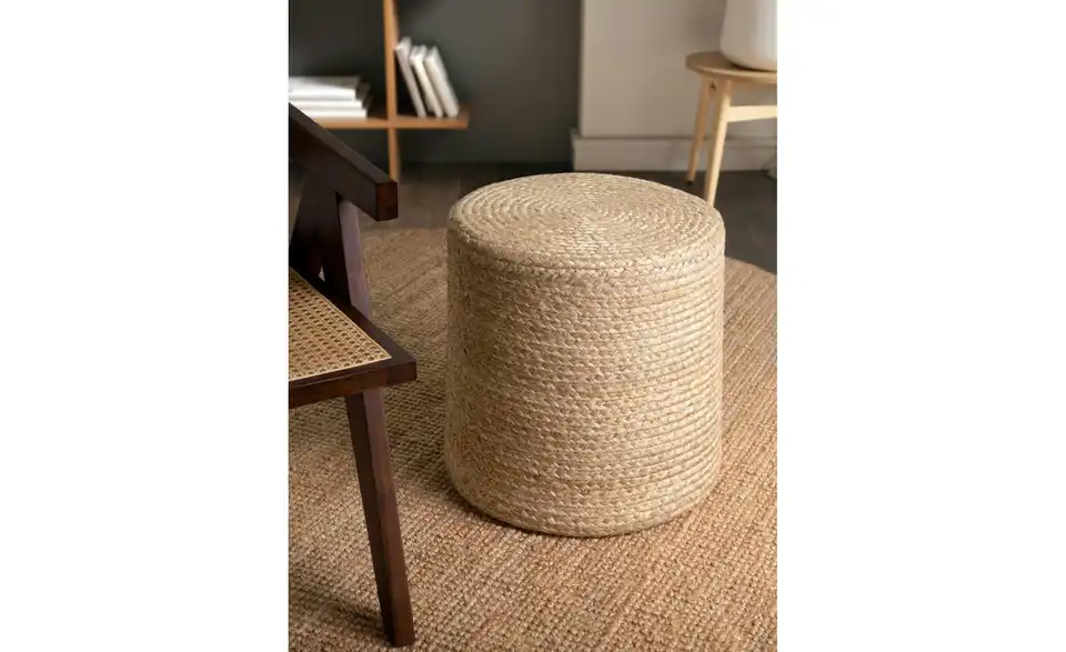 Hanse Home Jute Pouf, in Wohnsituation