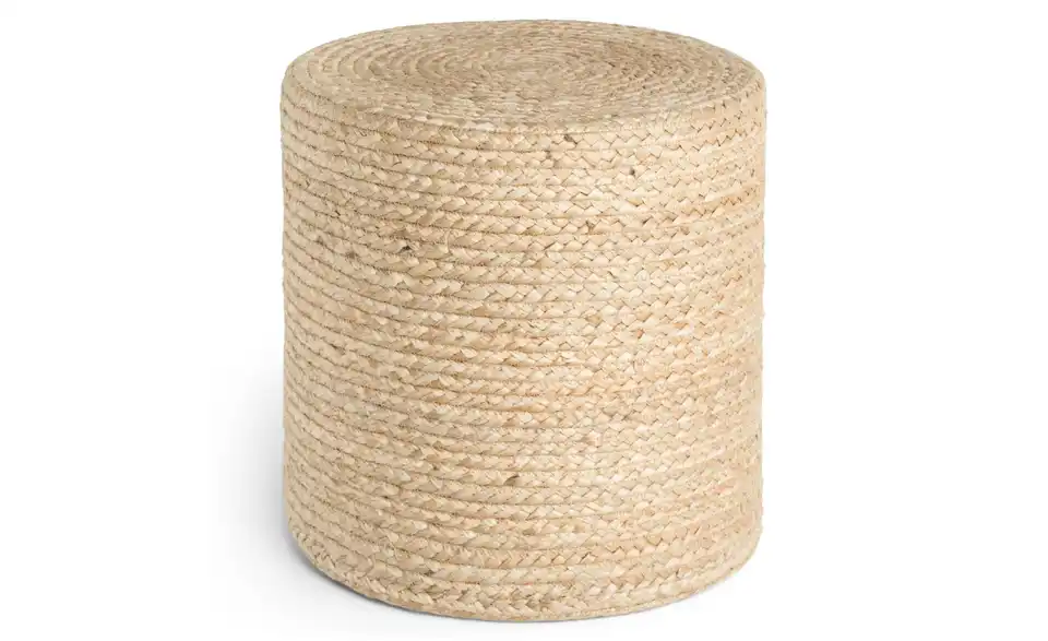 Hanse Home Jute Pouf, Frontansicht