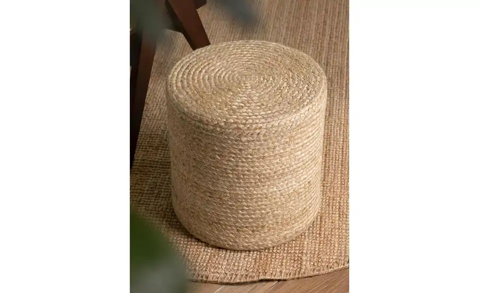 Hanse Home Jute Pouf, in Wohnsituation