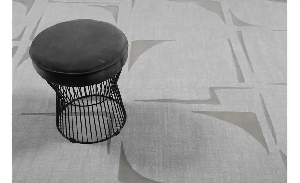 Esprit Kurzflorteppich, Stoffstruktur