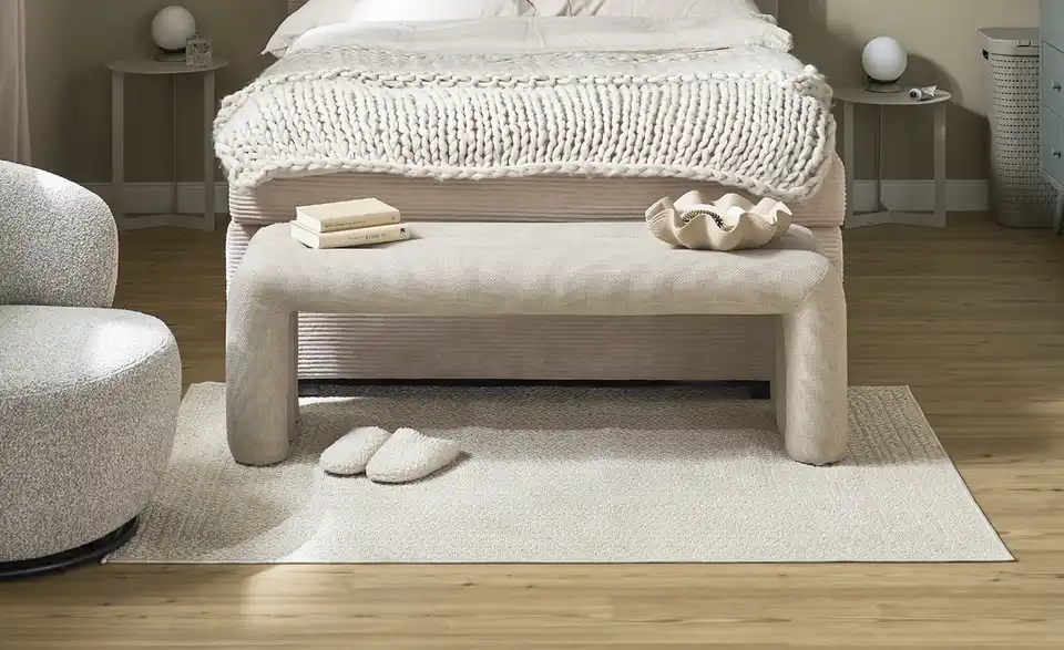 In- und Outdoorteppich, in Wohnsituation