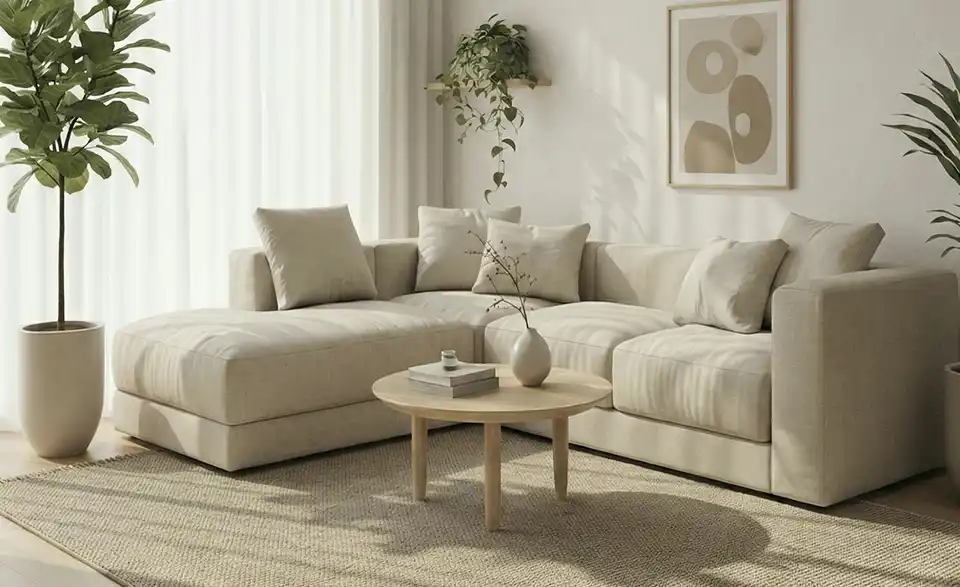 Wollteppich, in Wohnsituation