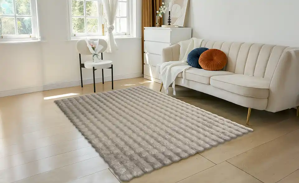 como Webteppich, in Wohnsituation