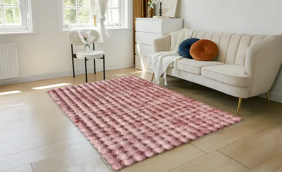 como Webteppich, in Wohnsituation