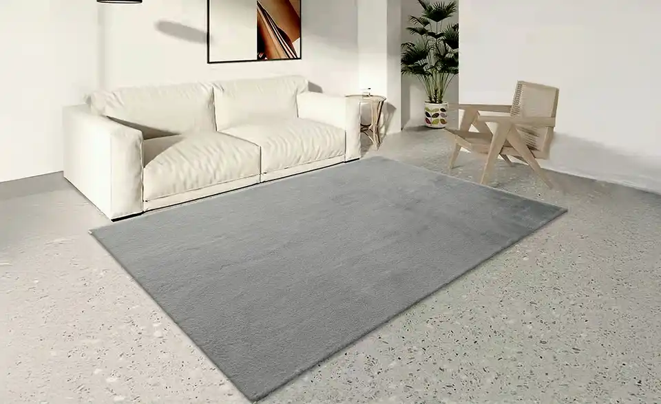 como Hochflorteppich Bunny, in Wohnsituation